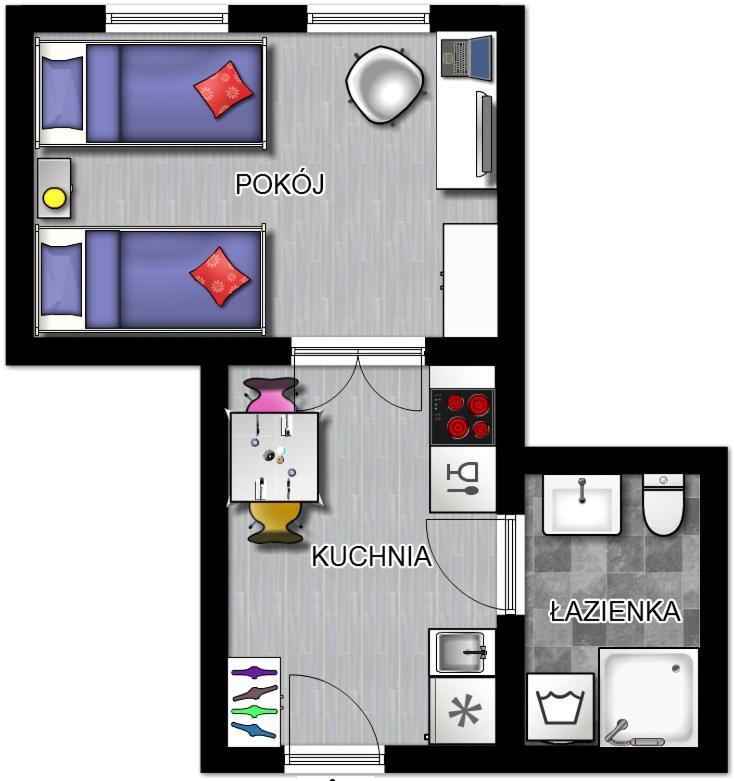 סופוט Apartament 100M Od Morza מראה חיצוני תמונה